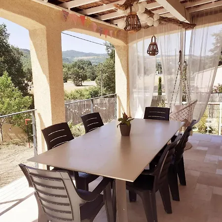 Maison Ensoleillee De Plain-pied Ouvert Sur Un Jardin Cloture 度假居